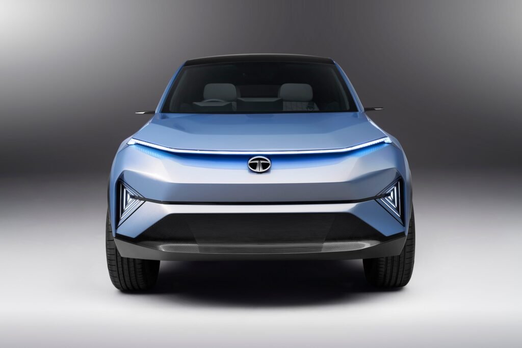 tata curvv ev front