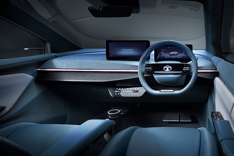 tata curvv interior leak
