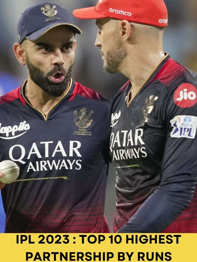 HIGHEST PARTNERSHIP IN IPL 2023