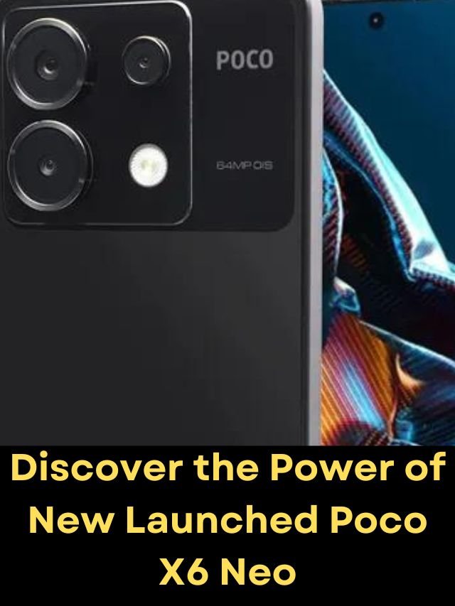 Poco X6 Neo 5G Flipkart Sale Date and Price in India
